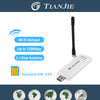 TIANJIE UF901 4G LTE WiFi Router Portable USB Modem with Antennas,150Mbps High-Speed Hotspot,Supports 10 Devices for Home Use